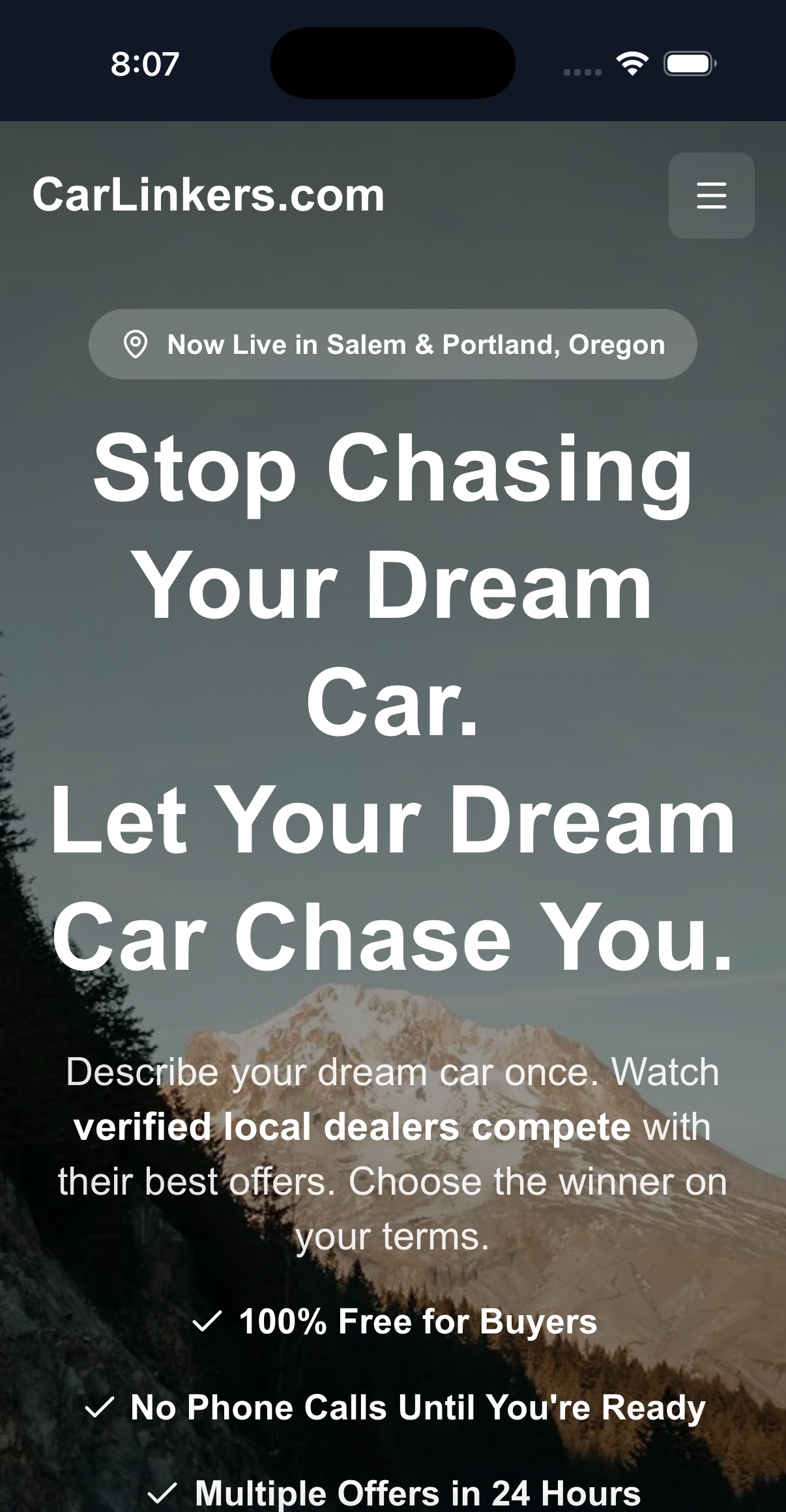 CarLinkers app screenshot